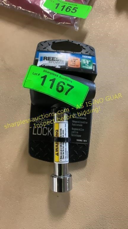 Reese receiver Lock for 1-1/4" & 2"