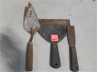 2ct Putty Knives & 1ct Cement Tool