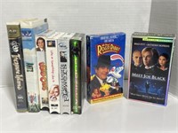 8 VHS Movies