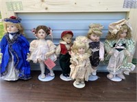 Group of Antique Dolls