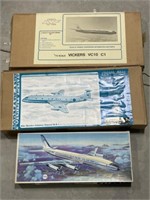 3 Model Plane Kits
