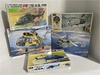 5 Model Helicopter Kits