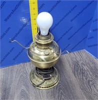 VINTAGE B & H BRASS Electrified Lamp