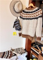 Vintage Alpaca Sweater & More