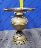 VINTAGE Oil Lamp that's Electrified