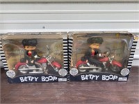 2 Betty Boop Motorcycle Toys