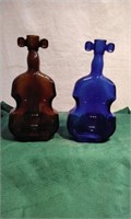 Violin/cello Glass vases