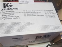 BOX OF NOS KLEENGUARD SAFETY GLASSES