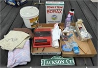 Mouse Bait, Cleaners, Garage Items