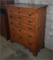 Early 3 Drawer Lift Top Blanket Chest
