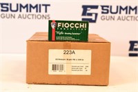 Fiocchi .223 Remington 55gr FMJ (1000 rds)
