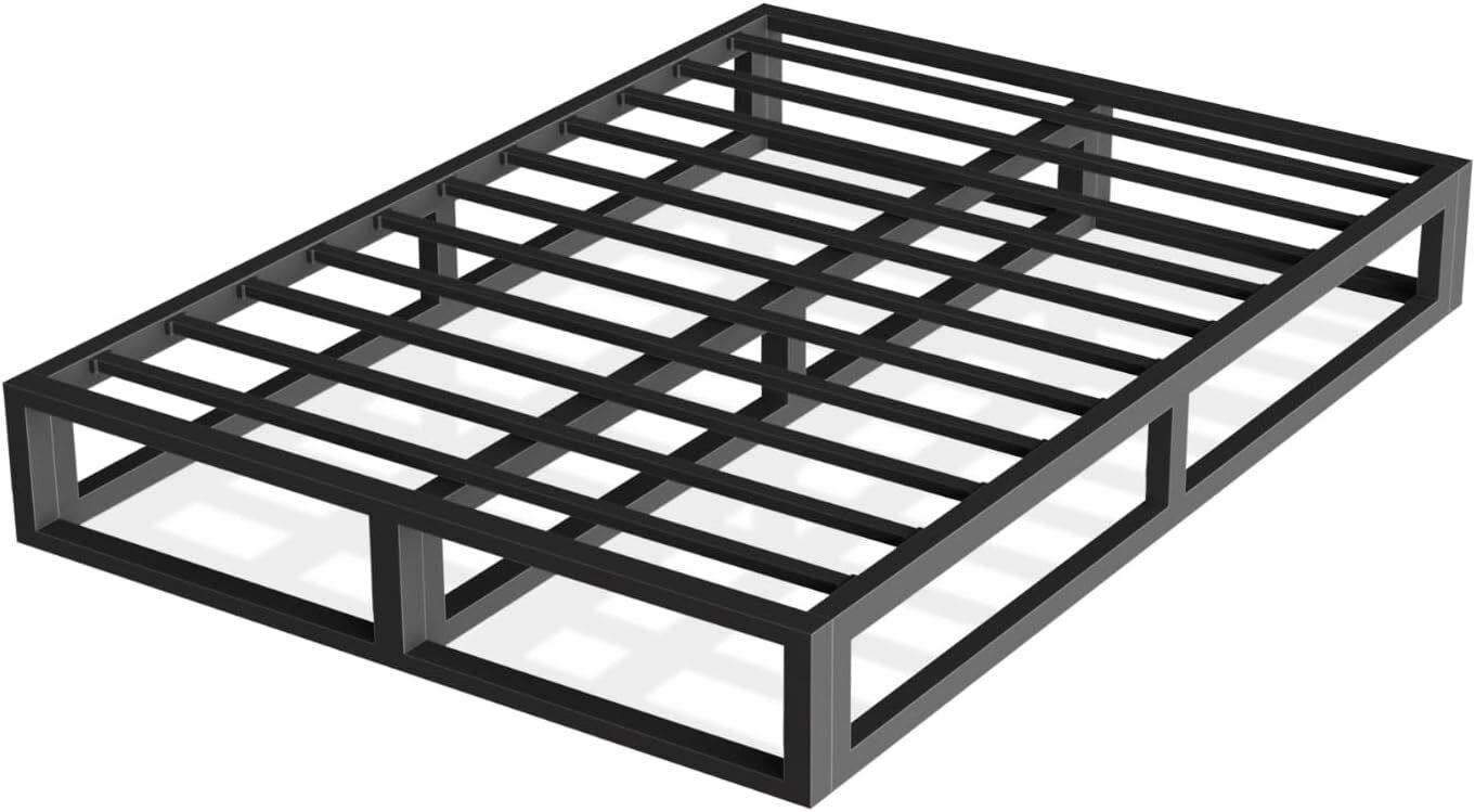 Bilily 6 Inch King Bed Frame  Steel Support