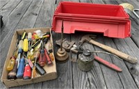 Toolbox, Craftsman Screwdrivers & More