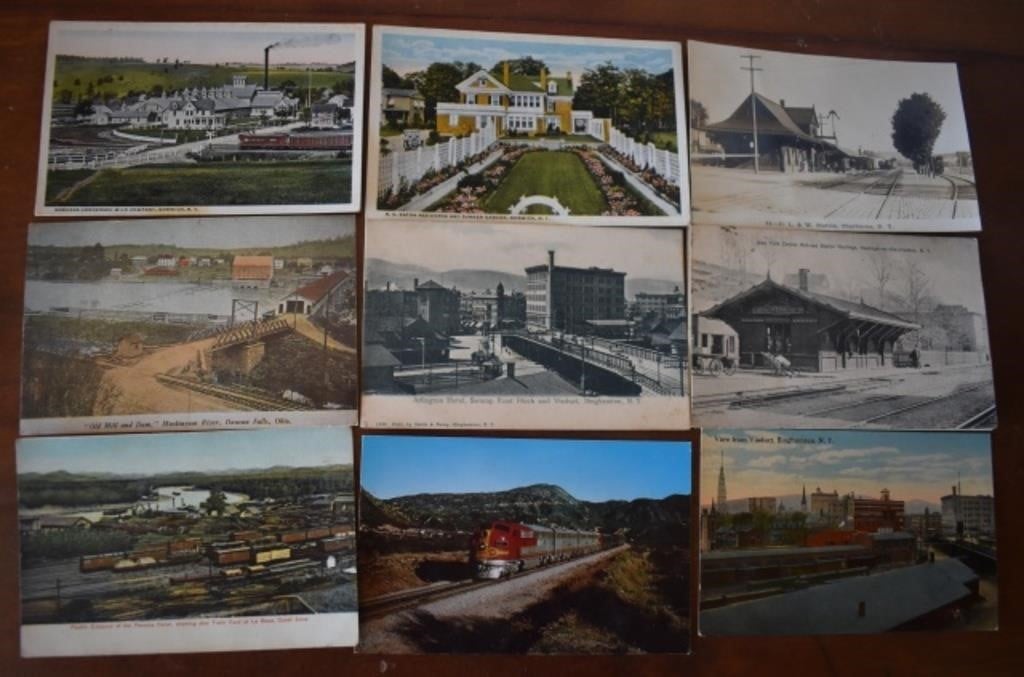 Railroad Etc. Postcards