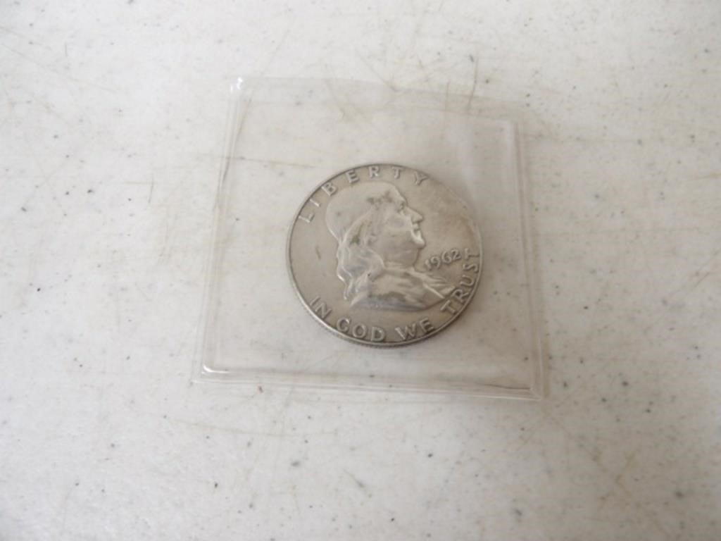 1962 FRANKLIN HALF DOLLAR