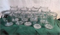 Vintage Jelly Jar Glass