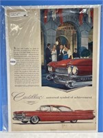 Original Cadillac Ad from 1959 Magazine