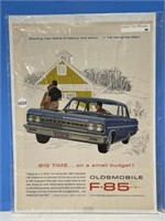 Original Oldsmobile Ad from 1963 Magazine