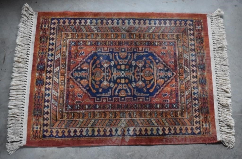 Small Machine Made Oriental Carpet