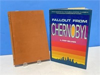 2 Books - Fallout from Chernobyl Autographed by