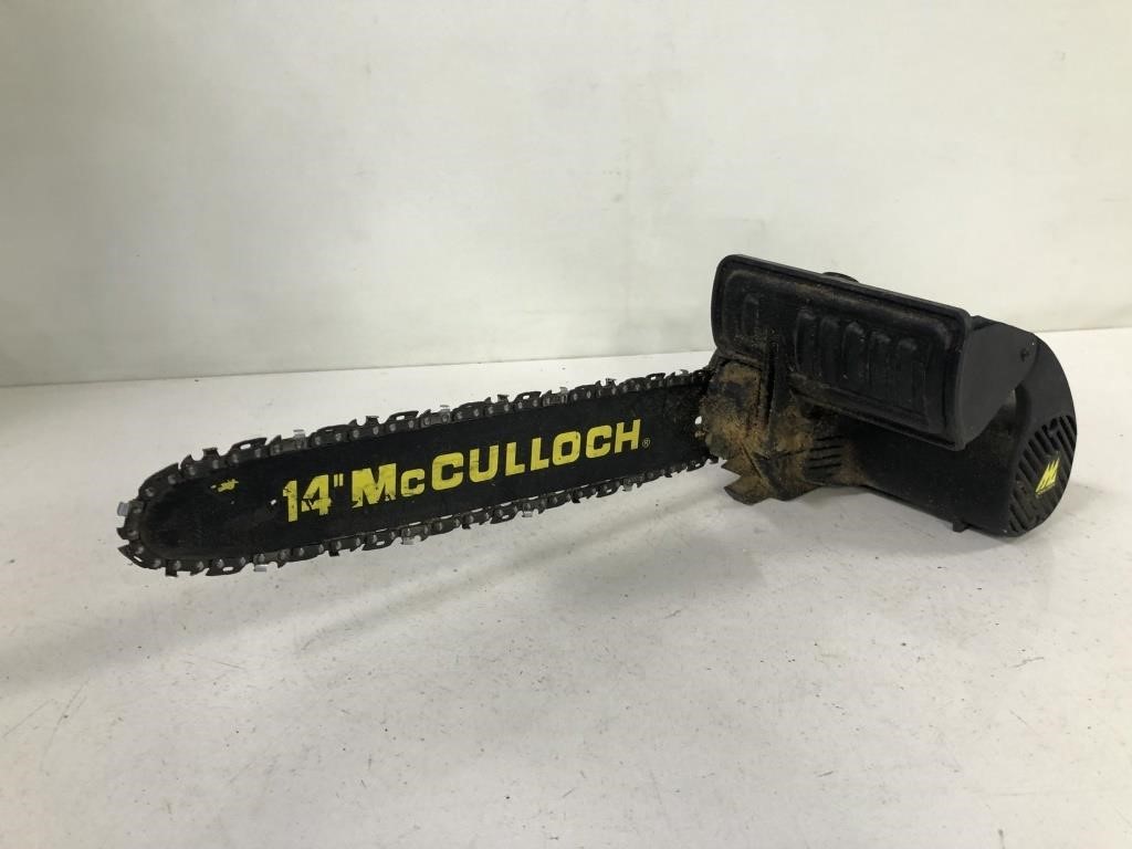 14" McCULLOCH ELECTRIC CHAINSAW