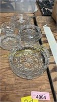 Lead Crystal Candy Dishes