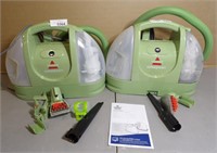 2x Portable Little Green Cleaners
