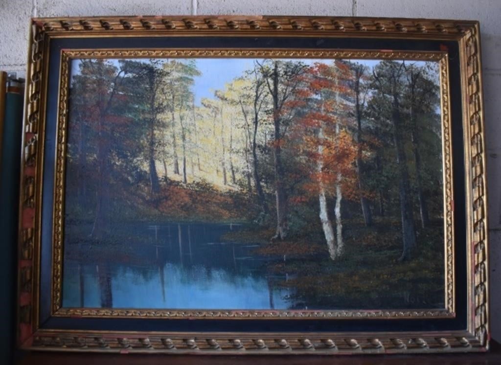 Noel Oil on Canvas Landscape Painting