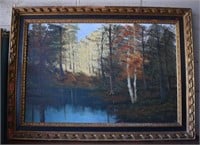Noel Oil on Canvas Landscape Painting