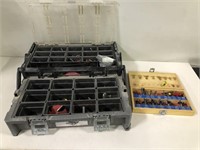 ROUTER BITS IN HUSKY TOOL BOX