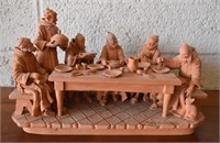 Terracotta Figures at Table