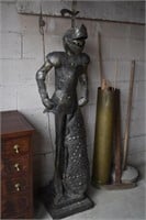 Metal Suit of Armor Figure