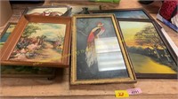 Lot of Wall Framed Prints