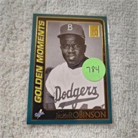 2001 Topps Golden Moments Jackie Robinson