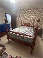 Campbellsville Cherry full size bed
