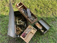 2 Vintage Tool Chests full of Tools