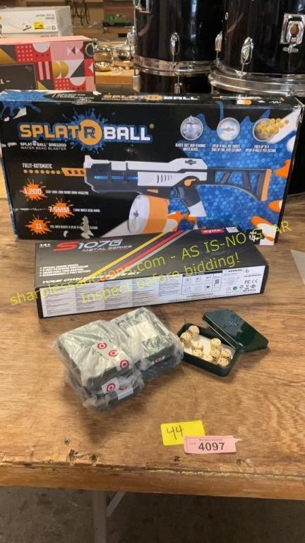 Splatball, RC Mini Helicopter, Dice Games