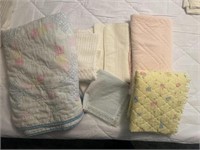 Vtg baby blankets