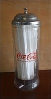 Coke Soda Fountain Straw Dispenser