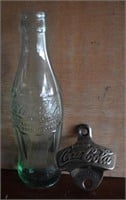 Coke Bottle Opener & Half Coke Bottle