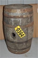 10-gal whiskey barrel ... cute size!