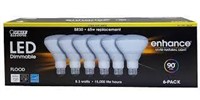 FEIT ELECTRIC LED DIMMABLE FLOOD 6 PACK $28