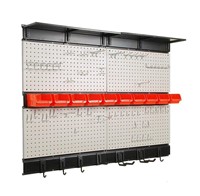 Ultrawall Pegboard Wall Organizer, 48X 36 inch