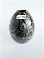 Stone Carved Egg Vase
