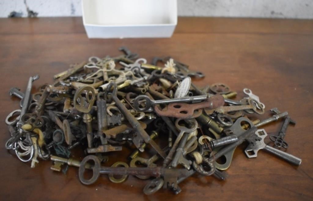 Assorted Lot of Various Metal Keys