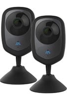 HD Wireless Indoor Security Cameras 2 pack