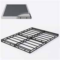 4 Inch Box Spring for Queen Bed, Heavy Duty Box
