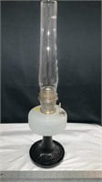 Aladdin two tone oil lamp, not tested