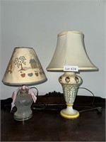 (2) Decorative Lamps