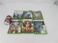 6 jeux pour Xbox 360 dont Halo 4